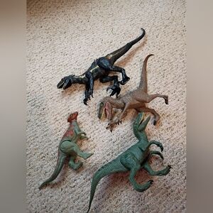 Jurassic World Dinosaur Toy Set Of 4